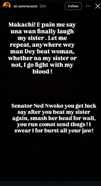 You are lucky you ran after b3ating my sister and smashing her head on the wall. I would have bursted your jaw