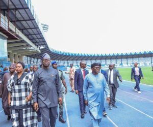 Fintiri Leads Inspection Ahead Of The 2025 PDP National Elective Convention In Ibadan