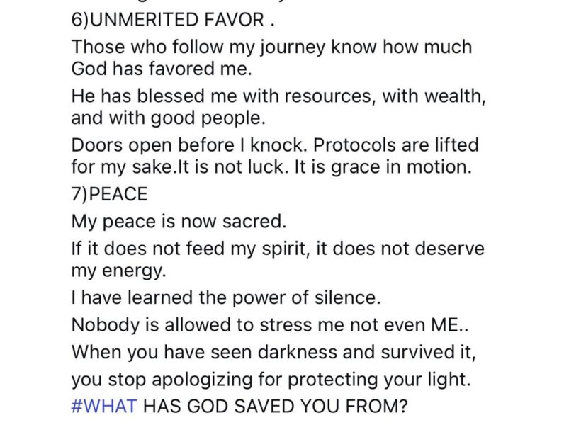Anger, Pain, Sexu@l immortality – Actress Tonto Dikeh reveals 7 things the Holy Spirit has healed her from