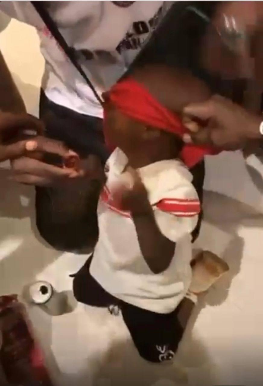 Anambra police calls for useful information in identifying persons in viral video of alleged cult initiation of a minor