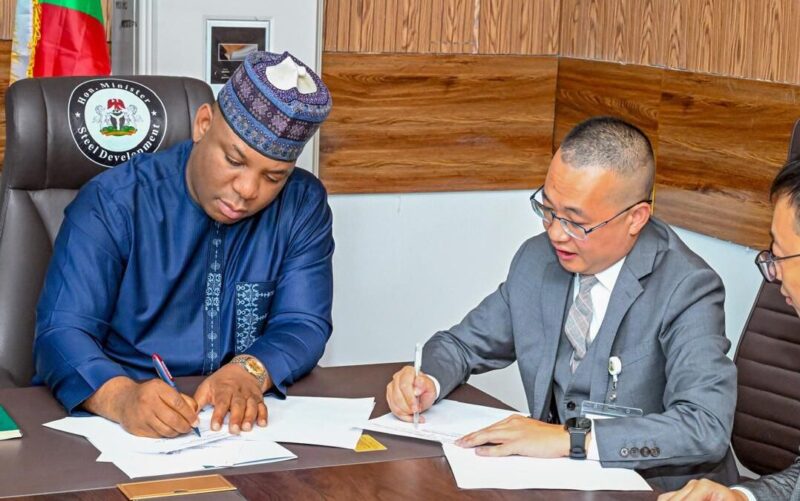 Nigerian Government signs $400 million deal with Stellar Steel to boost steel production