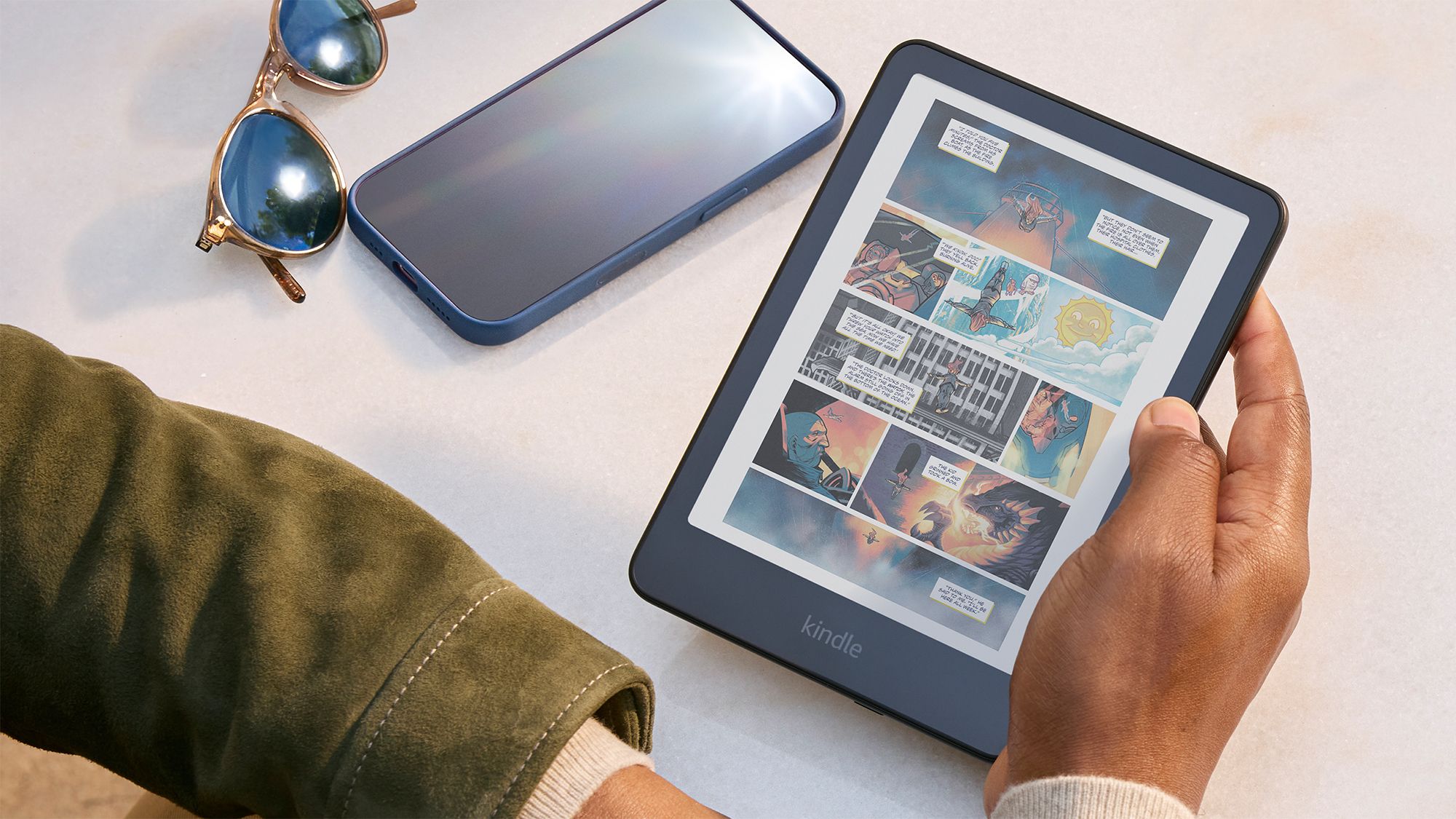 Amazon admits its black-and-white Kindles offer the best reading experience – not the Colorsoft