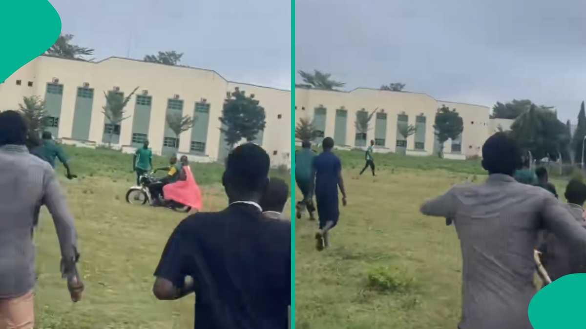 School Security Chases Man Who Disguised As Woman And Entered Female Hostel