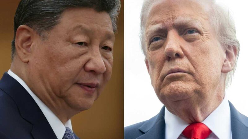 Asian equity markets drop after Trump reignites tariff row