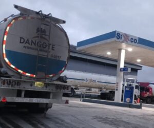 Oil marketing firm receives truckloads of petroleum products