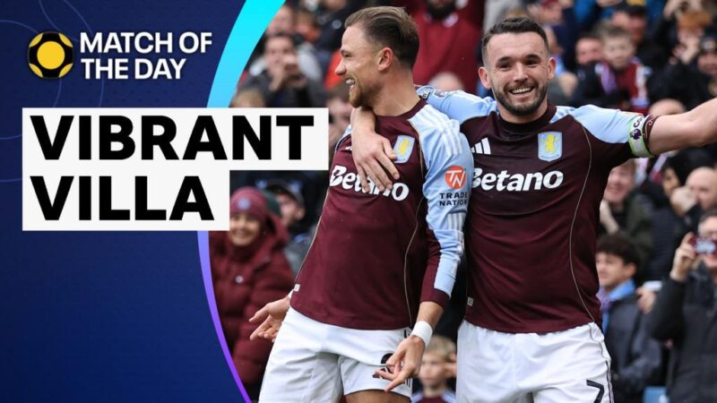 Match of the day: Aston Villa vs Manchester City analysis