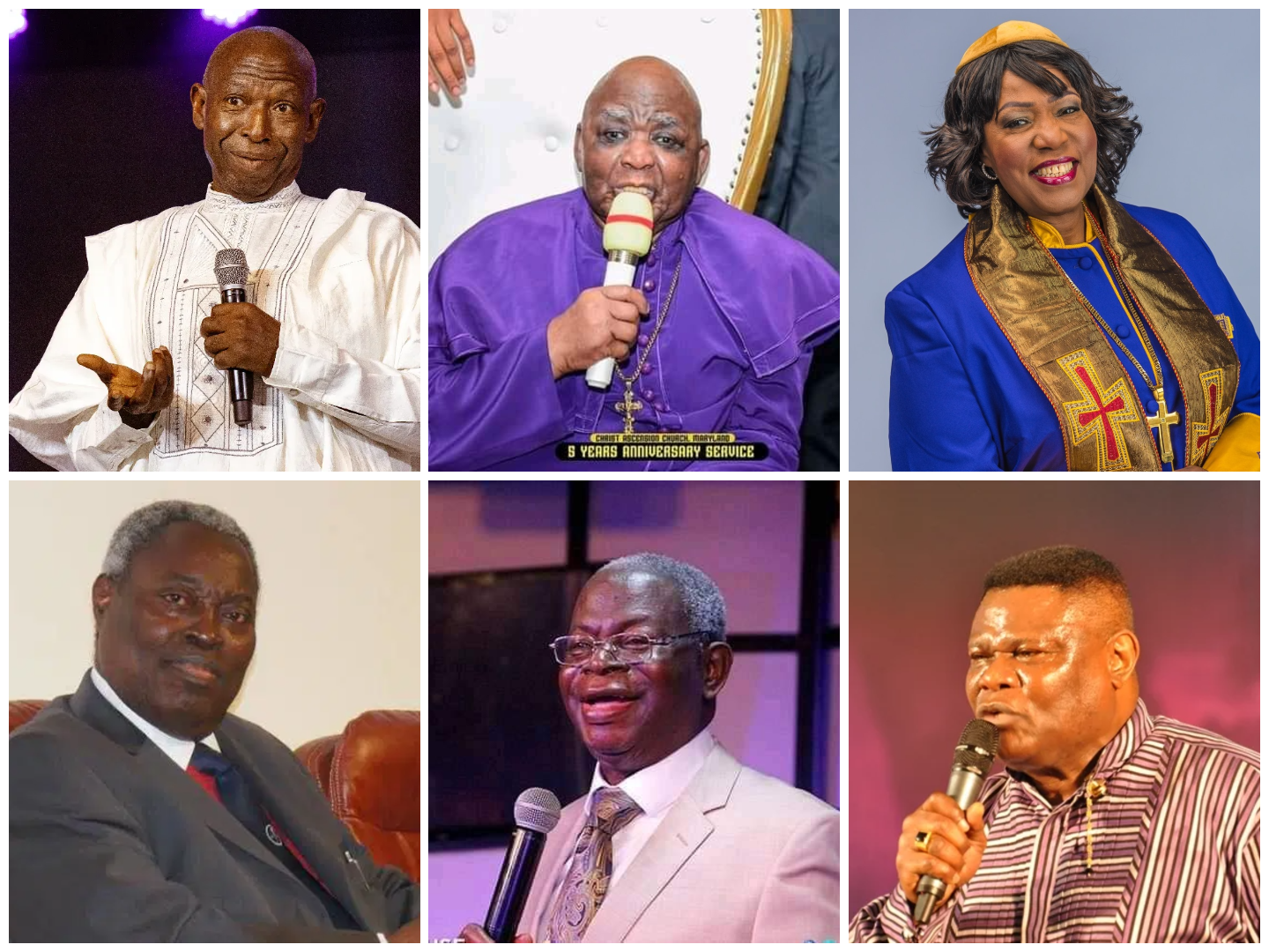 Age Can’t Stop Them – 10 oldest Nigerian Pastors still active in ministry