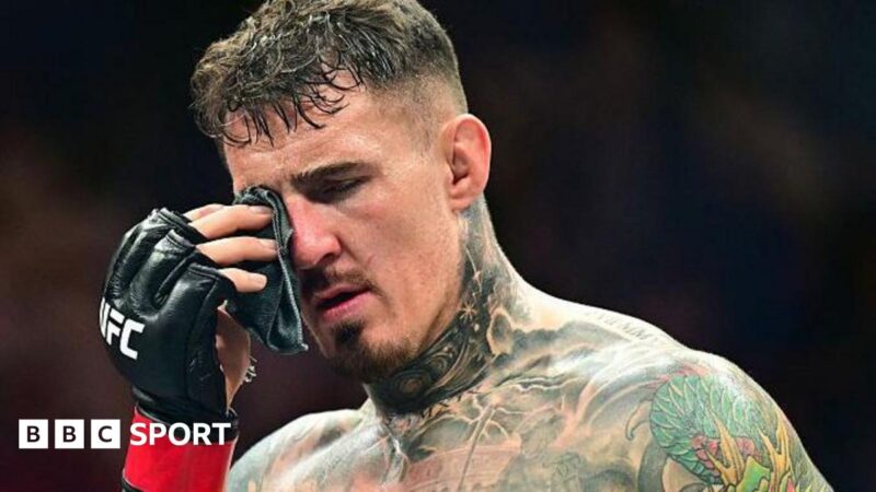 UFC 321: Tom Aspinall ‘still can’t see’ three days after eye poke in fight with Cyril Gane