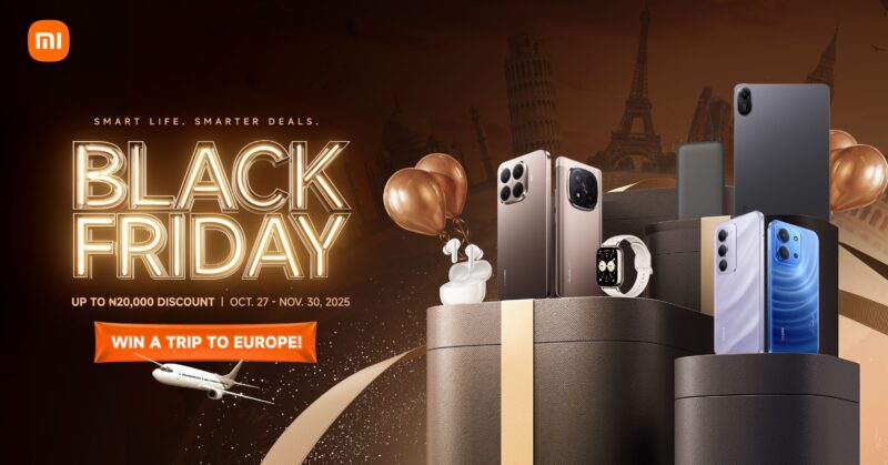 Xiaomi Black Friday 2025: Massive Discounts, Exclusive Gifts, and a Chance to Win a Trip to Europe!