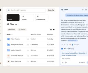 Dropbox is bringing more of its Dash AI features to all users