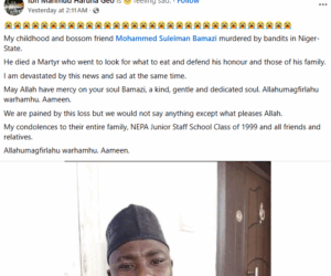 Customs officer k!lled as bandits attack checkpoint in Niger state
