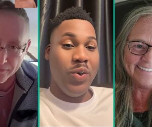 “If E Reach Your Yurn, Scam Them”: Young Man Says, Flaunts White Couple Who Sponsored His Education