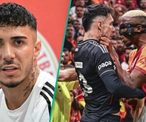 Turkish Player Victor Osimhen Grabbed by the Throat Releases Statement After the Incident