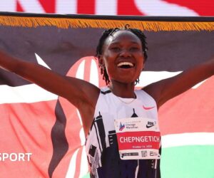 Ruth Chepngetich: Marathon world record holder banned for three years