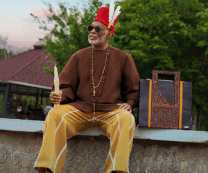 Richard Mofe-Damijo (RMD) frontlines Gbenga Artsmith's 'Coral Reef' collection in a regal style editorial