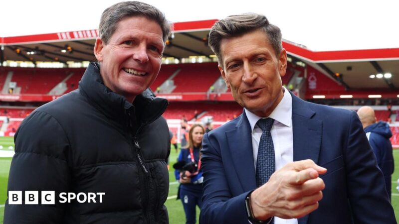 Oliver Glasner: Talks on new Crystal Palace deal, says chairman Steve Parish