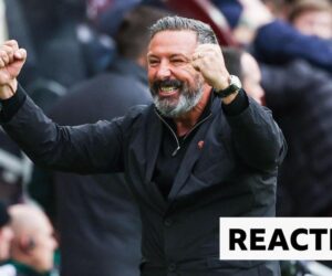 'We're not home and hosed' – McInnes on Hearts' title challenge