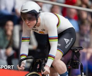 Track Cycling World Championships: Emma Finucane wins keirin silver