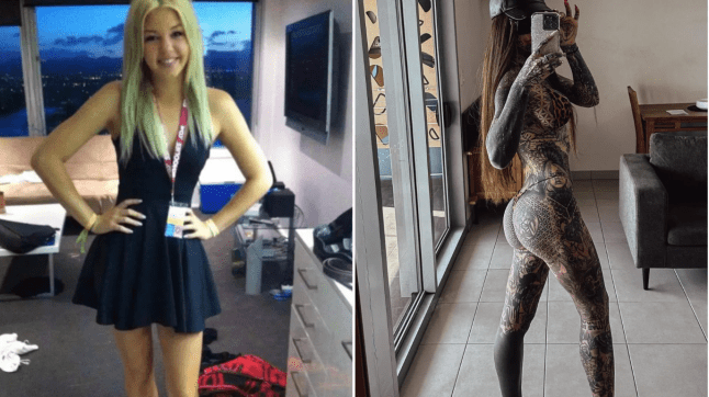 Woman who spent £193,000 (N377m) on tattoos now wants them lasered off