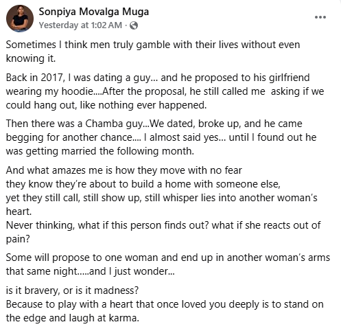 He said he did it out of pity because she is a sickle cell patient and will d!e soon