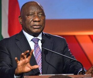 Ramaphosa Names Defence Minister Motshekga Acting President