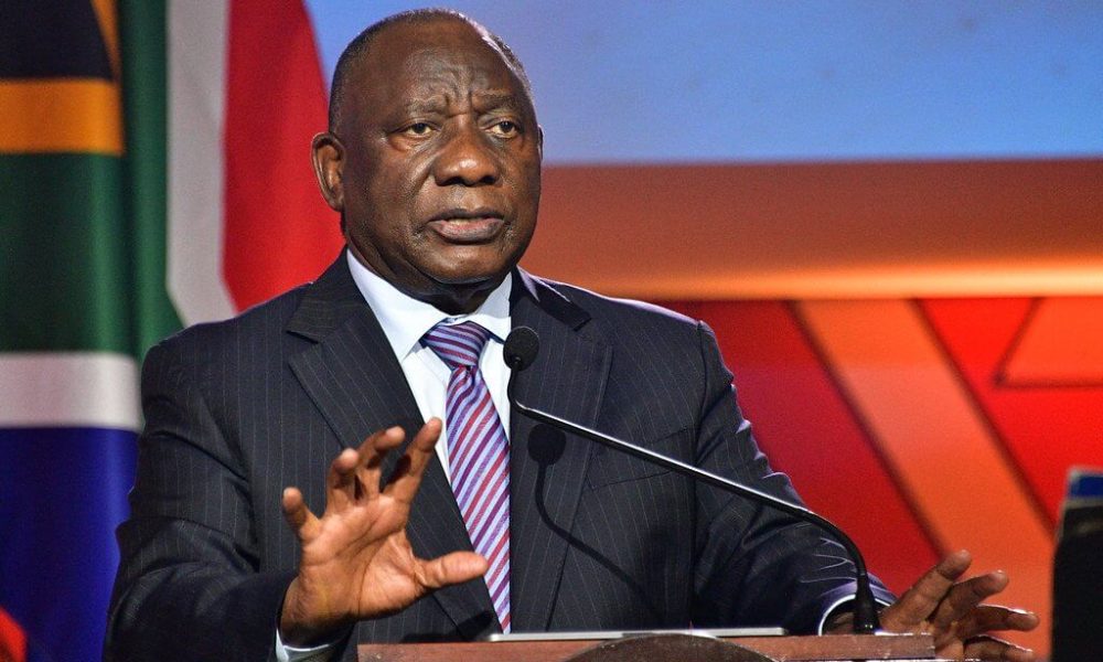 Ramaphosa Names Defence Minister Motshekga Acting President