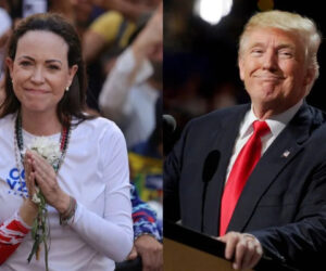 Venezuelan Nobel Peace Prize winner dedicates her award to Donald Trump