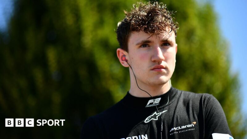 Alex Dunne: Irish driver leaves McLaren’s development programme