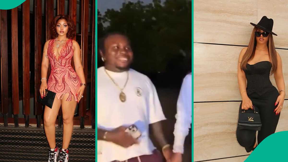 Regina Daniels Steps Out with Mystery Man Amid Marital Crisis, Video Fuels Mixed Reactions