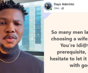 Nigerian man slams men who choose wife solely based on ‘big yansh’