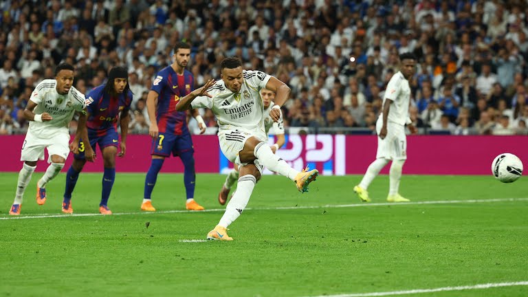 Real Madrid Defeat Barcelona In Tense El Clásico Thriller At Bernabéu