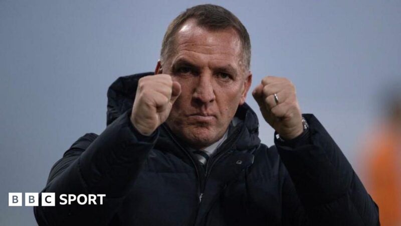 Brendan Rodgers: Celtic manager in his own words