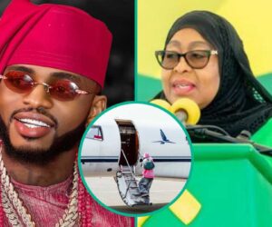 Diamond Platnumz Deletes Campaign Post for President Suluhu, Reportedly Flees Tanzania Amid Protest