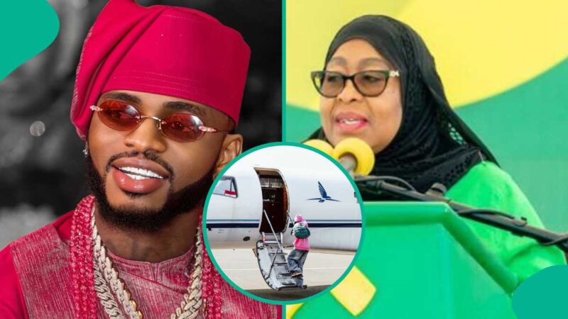 Diamond Platnumz Deletes Campaign Post for President Suluhu, Reportedly Flees Tanzania Amid Protest