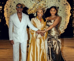 Iyabo Ojo welcomes Priscilla, Grandson, and Juma to Lagos in Grand style