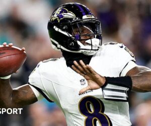 Returning Lamar Jackson leads Baltimore Ravens to win at Miami Dolphins