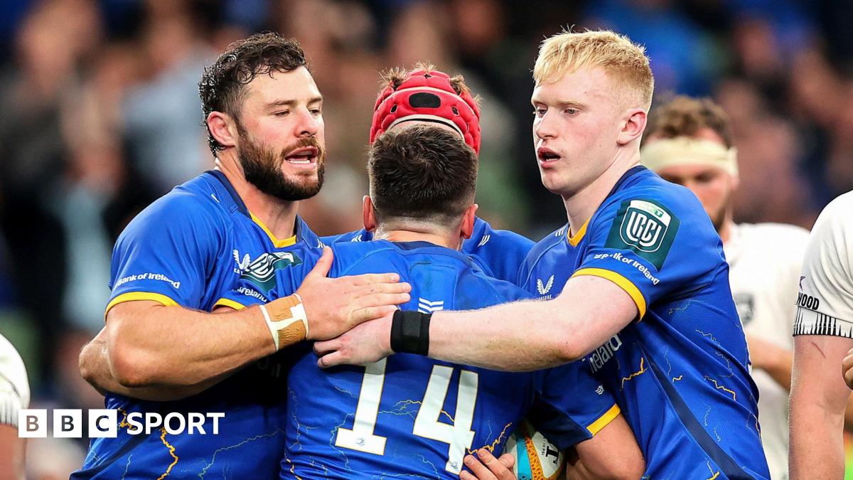Leinster 31-5 Sharks: URC holders score five tries to secure first win of season