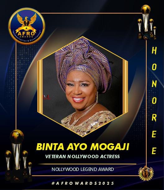 Nollywood Legend, Binta Ayo-Mogaji, Others Bag Prestigious Afro-Award