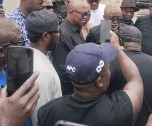 Peter Obi Storm Lagos Trade Fair for Solidarity Talks After Demolition Protests