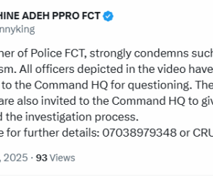 FCT police summons officers caught on tape assaulting residents