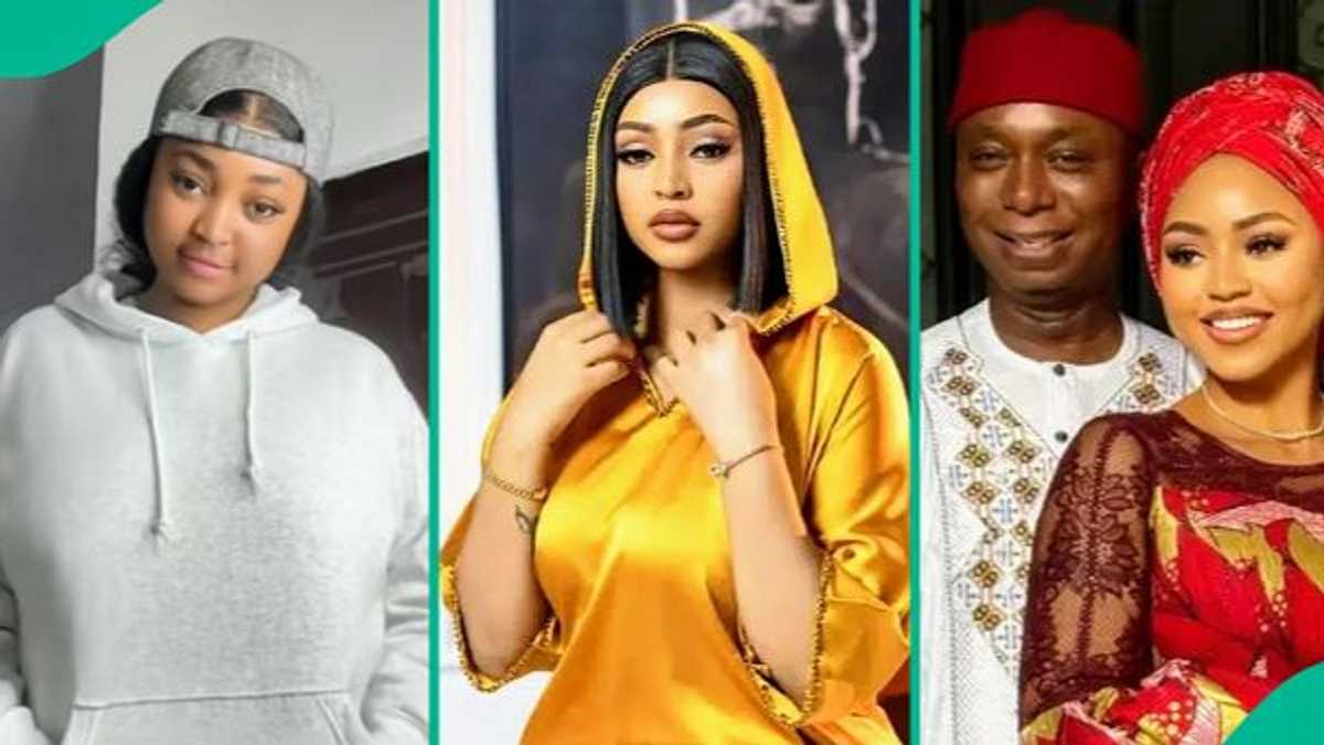 Lady who claims to be twin sister of Regina Daniels breaks silence