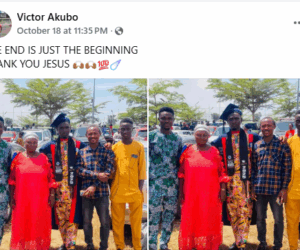 A graduate is 10 times better than a billionaire without a degree –  Kogi varsity fresh graduate says