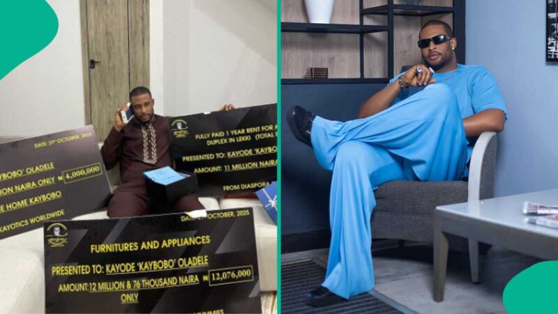 BBN Kaybobo’s Fans Rent Him Fully-Furnished N11m 4-Bed Duplex in Lekki, iPhone 17 Pro Max, N4m Cash