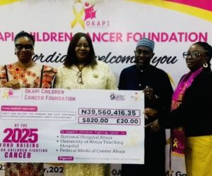 OkapiCCF Donates Over N39m To FCT Hospitals For Children Battling Cancer