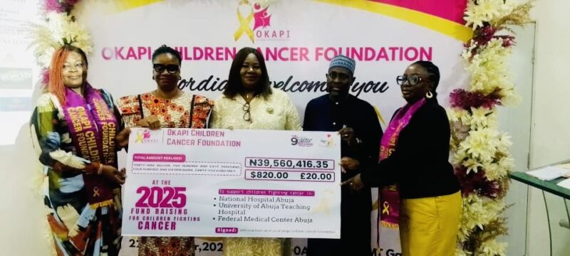 OkapiCCF Donates Over N39m To FCT Hospitals For Children Battling Cancer