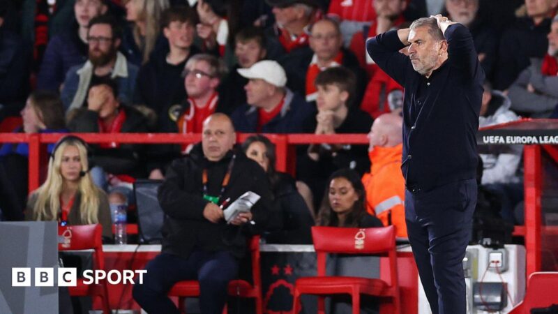 Ange Postecoglou remains undaunted despite taunts from Nottingham Forest fans