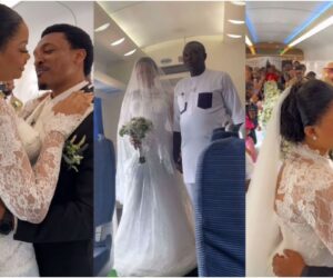 Love in Motion: Couple makes history with Nigeria’s first train wedding
