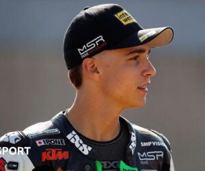 Noah Dettwiler ‘no longer critical’ after Moto3 crash