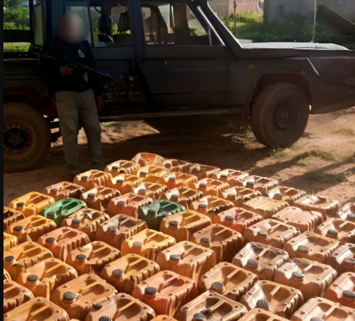 Police foil petrol smuggling attempt, intercept over 100 jerrycans