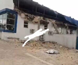 Bank building collapses in Abia